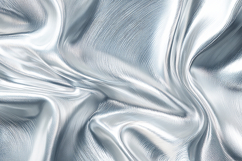 A shiny silver fabric background texture Product Image 1