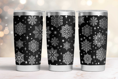 20oz Tumbler laser svg wrap|Christmas Snowflake svg Product Image 2