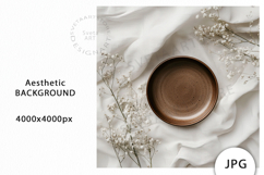 Aesthetic Neutral Background, Mockup JPG Product Image 1
