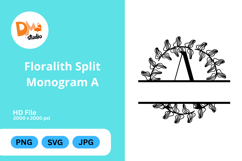 Floralith Split Monogram Product Image 1