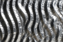 A shiny zebra print fabric texture Product Image 1