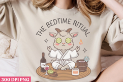 The Bedtime Ritual PNG, Cute Baphomet Sublimation PNG Product Image 1