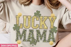 Lucky Mama PNG, St Patricks Day Sublimation PNG Product Image 2