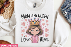Floral Mama Mom Sublimation PNG Product Image 2