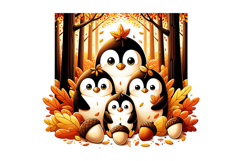 Hellow Autumn Clipart - PNG File Product Image 1