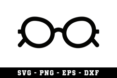 Eye Glasses SVG | SVG Cut files | Cricut Product Image 1