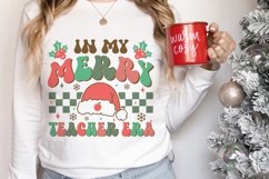 In my merry teacher era SVG, Teacher christmas SVG Product Image 2
