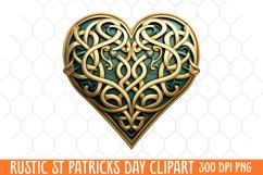 Rustic St Patricks Day Clipart, St. Patrick&#039;s Day Clipart Product Image 1