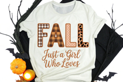 Fall Just A Girl Who Loves Product Image 2