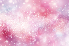 Pink Glitter Bokeh Background | Sparkle and Dreamy Dust Product Image 1