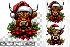Christmas Sublimation Clipart Bundle - Christmas PNG files Product Image 2