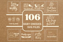 Baby Bodysuit SVG Bundle, SVG Mega Bundle, Newborn Baby SVG Product Image 1