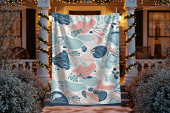 Hanging blanket mockup editable Product Image 2
