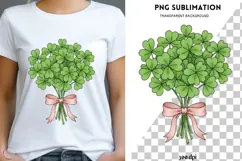 Lucky Patrick clipart png design for T-shirts Product Image 1