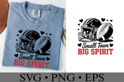 Small Town Big Spirit Svg | Game Day Svg | Shirt Svg Product Image 2