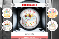 Car Coaster Easter Cake Product Image 1
