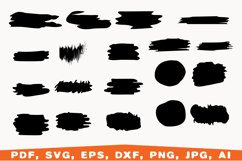 Brush Stroke svg, Paint Brush Stroke SVG Product Image 5