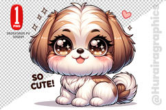 Cute Dog Clipart - PNG File Product Image 2