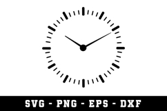 Clock SVG | SVG Cut files | Cricut Product Image 1