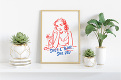 Summer Beach Hand Drawn PNG Bundle, Coastal Set Product Image 12