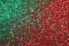 Red and Green Ombre Glitter Background Texture Sparkle Product Image 1