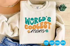 Mother's day retro SVG Design, Mom design Product Image 2