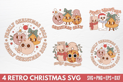 Retro Christmas Tshirt SVG Product Image 1