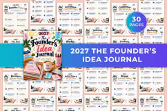 2027 The Founder’s Idea Journal Kdp interiors Product Image 1