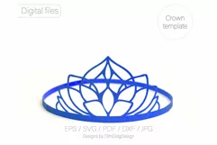 Princess crown svg Birthday party crown Princess tiara Product Image 3