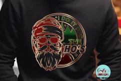 I Do It For The Ho's | Funny Christmas PNG | Santa Product Image 3