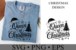 Queen of Christmas Svg | Christmas svg | Shirt Svg Product Image 2