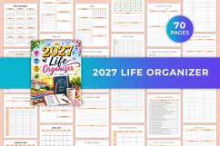 2027 Life Organizer | Family, Finance, Home & Daily Planning Product Image 1