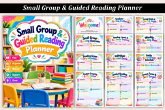 Small Group & Guided Reading Planner Product Image 1