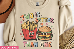 Two is better than PNG, True Friendship Sublimation PNG Product Image 2