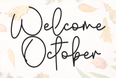 Welcome October Product Image 1