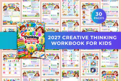 2027 Creative Thinking Workbook for Kids Product Image 1