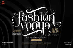 newfashionvogue display font Product Image 1