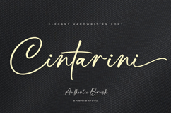 Cintarini Handwritten Font Product Image 1