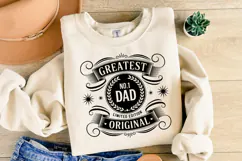 Greatest No. 1 Dad svg | Svg Cut File | Shirt Svg Product Image 2