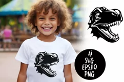 Dinosaur svg, T Rex svg, Dino svg, Rex svg, PNG EPS SVG file Product Image 1
