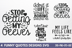 Funny Quotes Designs SVG Product Image 1