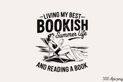 LIVING MY BEST BOOKISH Summer LifePNG Product Image 2
