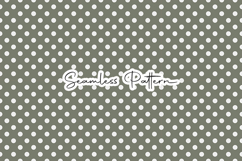 Retro Polka Dot Seamless Pattern Product Image 8