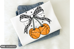 Basketball Cherries PNG | Basketball Mom PNG Product Image 1