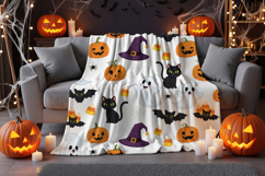 Fall Blanket Mockup Product Image 2