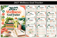 2027 Wellness Goal Tracker Product Image 1