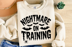 Nightmare on Training Svg | Halloween Svg | Shirt Svg Product Image 2