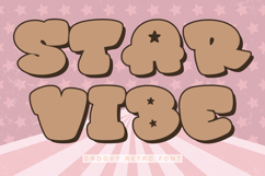 Star Vibe - Groovy Retro Font Product Image 1