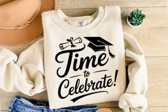 Time to Celebrate svg | Graduation Svg | Shirt Svg Product Image 2