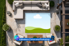 Terrace rug branding mockup Product Image 2